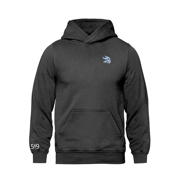 LUCAS VIKINGS EMBROIDERED RETRO HOODIE (UNISEX)