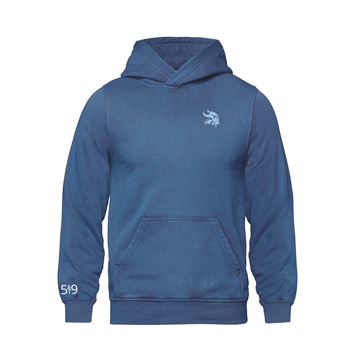 LUCAS VIKINGS EMBROIDERED RETRO HOODIE (UNISEX)