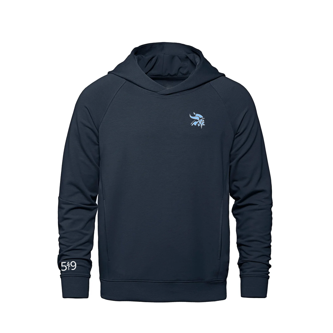 LUCAS VIKINGS EMBROIDERED FRENCH TERRY HOODIE (UNISEX)