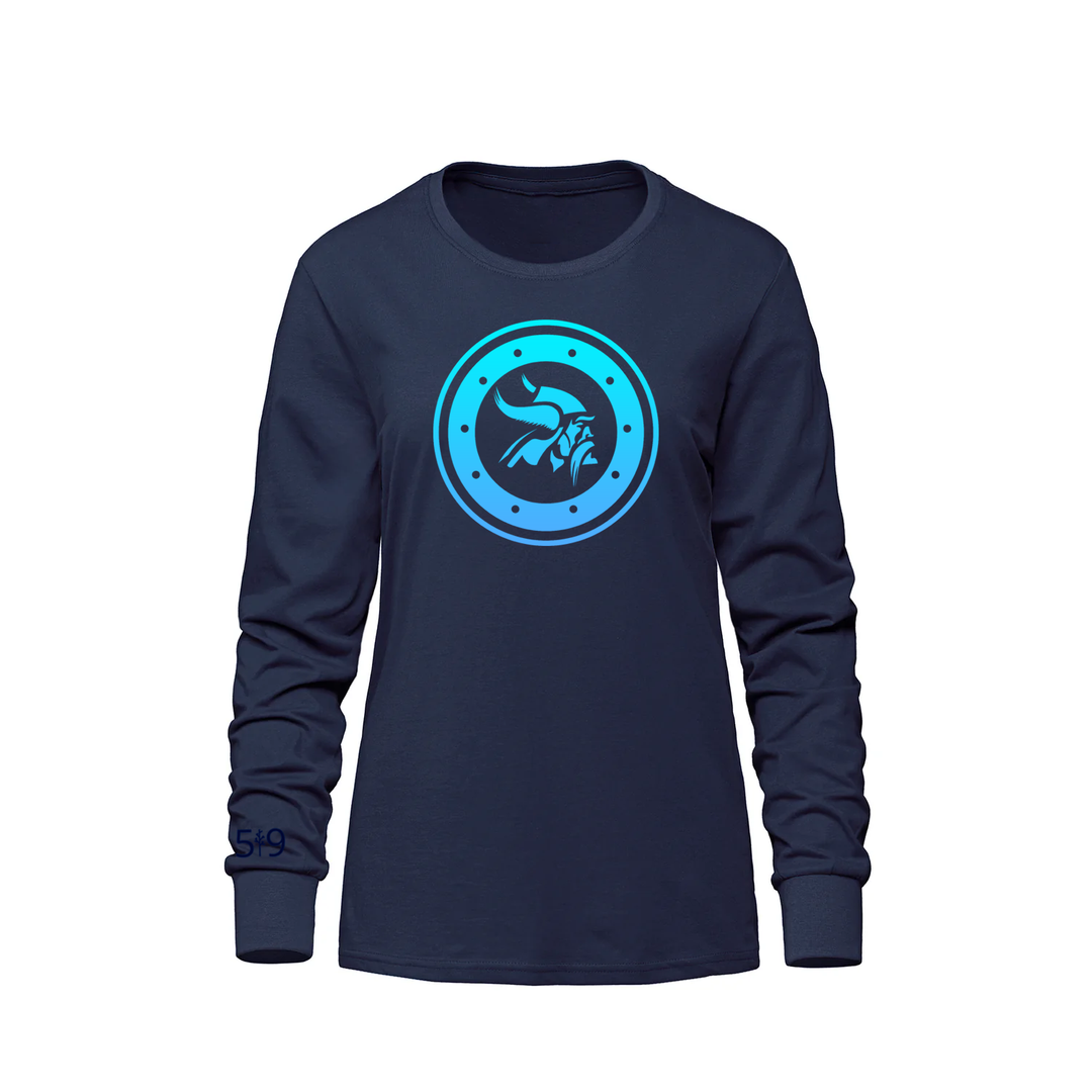 LUCAS VIKINGS CREST LONG SLEEVE (WOMENS)