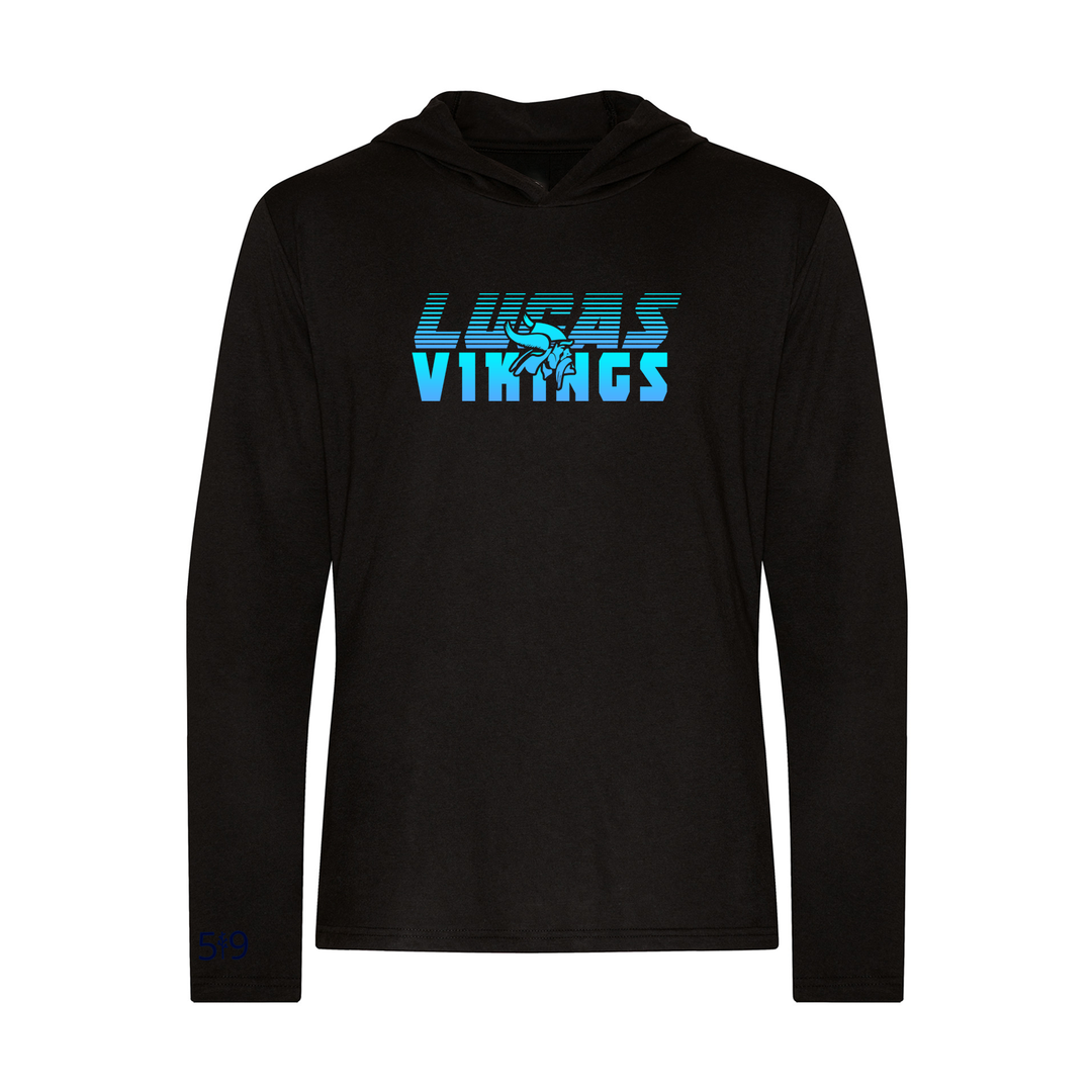 LUCAS VIKINGS VELOCITY LIGHTWEIGHT HOODIE (UNISEX)