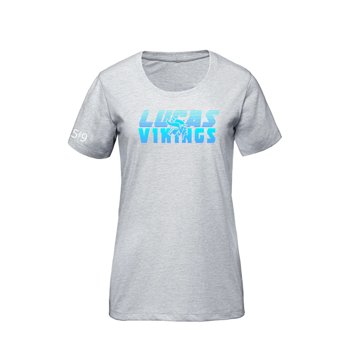 LUCAS VIKINGS VELOCITY PREMIUM TEE (WOMENS)