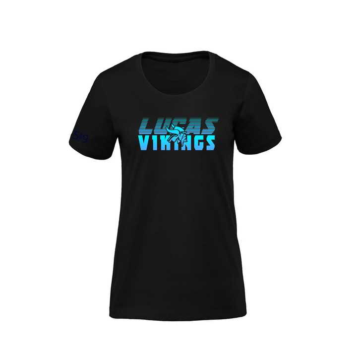 LUCAS VIKINGS VELOCITY PREMIUM TEE (WOMENS)
