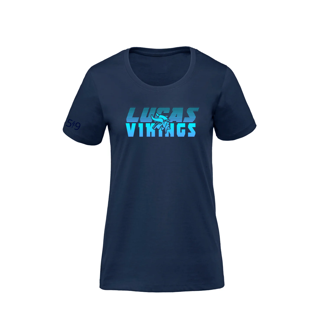 LUCAS VIKINGS VELOCITY PREMIUM TEE (WOMENS)