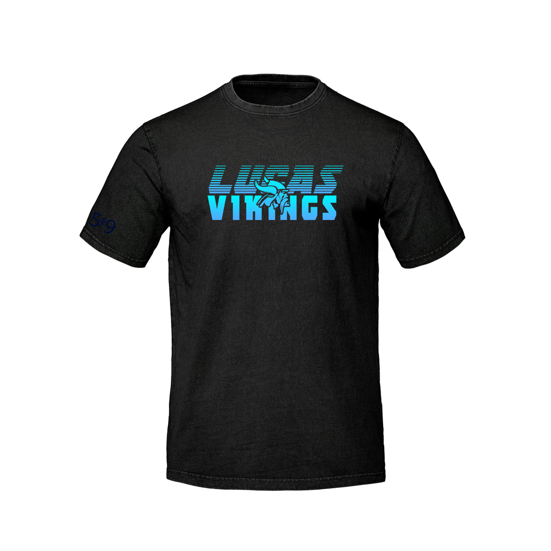 LUCAS VIKINGS VELOCITY RETRO TEE (UNISEX)