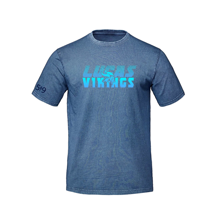 LUCAS VIKINGS VELOCITY RETRO TEE (UNISEX)
