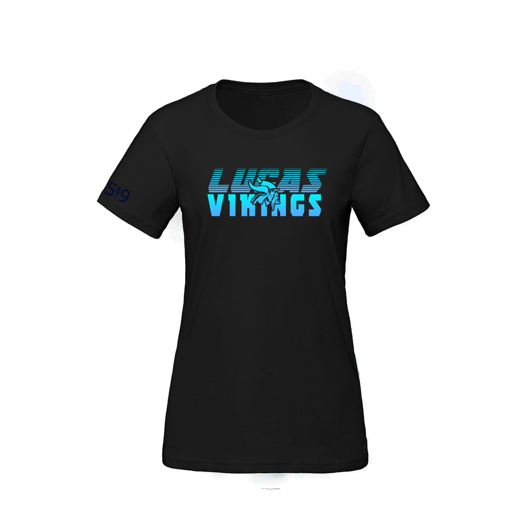 LUCAS VIKINGS VELOCITY TEE (WOMENS)
