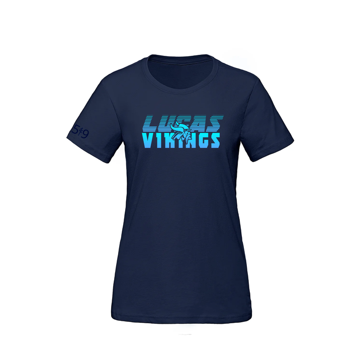 LUCAS VIKINGS VELOCITY TEE (WOMENS)