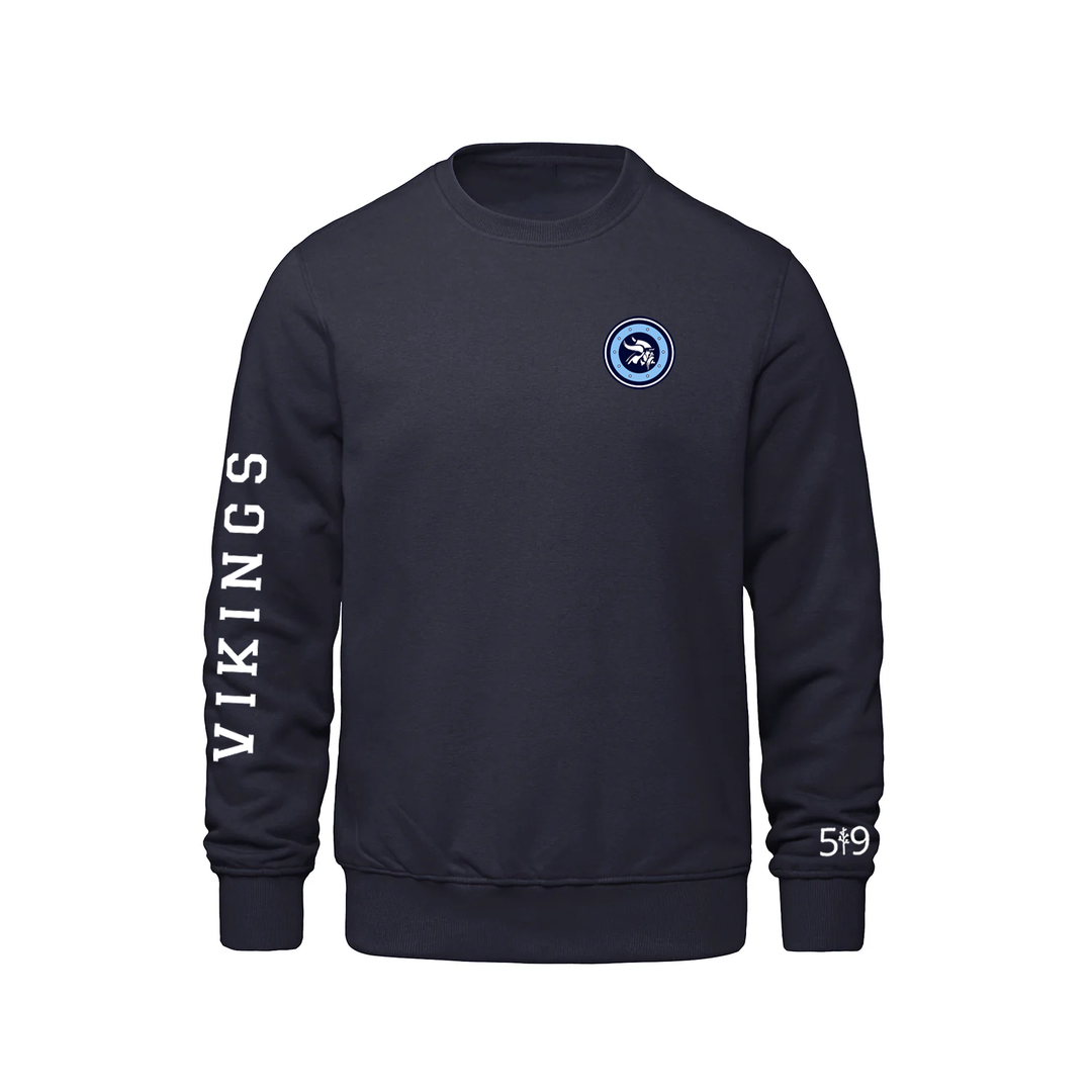 LUCAS VIKINGS CLASSIC SLEEVE CREW (UNISEX)