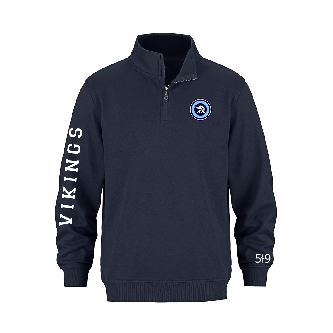 LUCAS VIKINGS CLASSIC SLEEVE 1/4 ZIP (UNISEX)