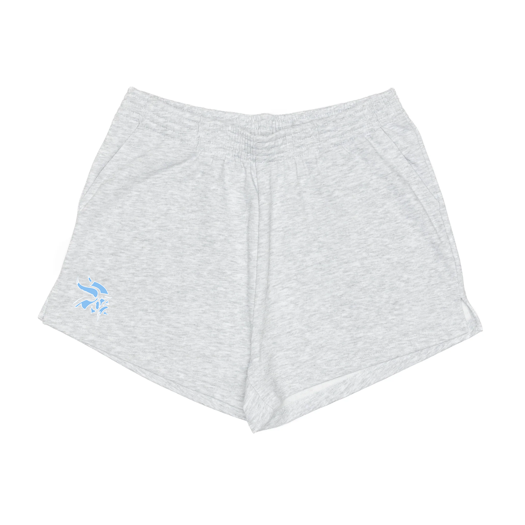 LUCAS VIKINGS EMBROIDERED SWEAT SHORTS (WOMENS)