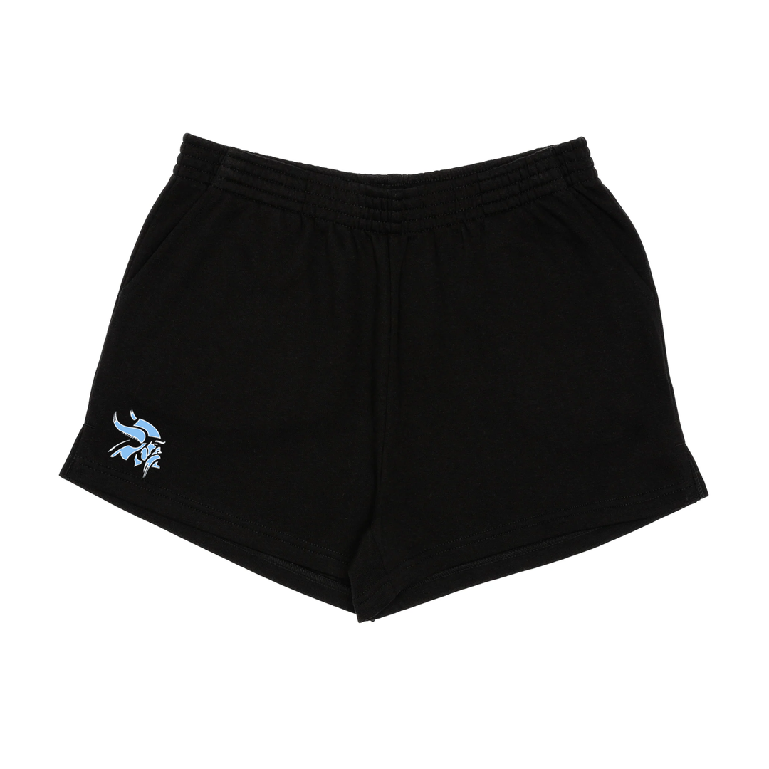 LUCAS VIKINGS EMBROIDERED SWEAT SHORTS (WOMENS)