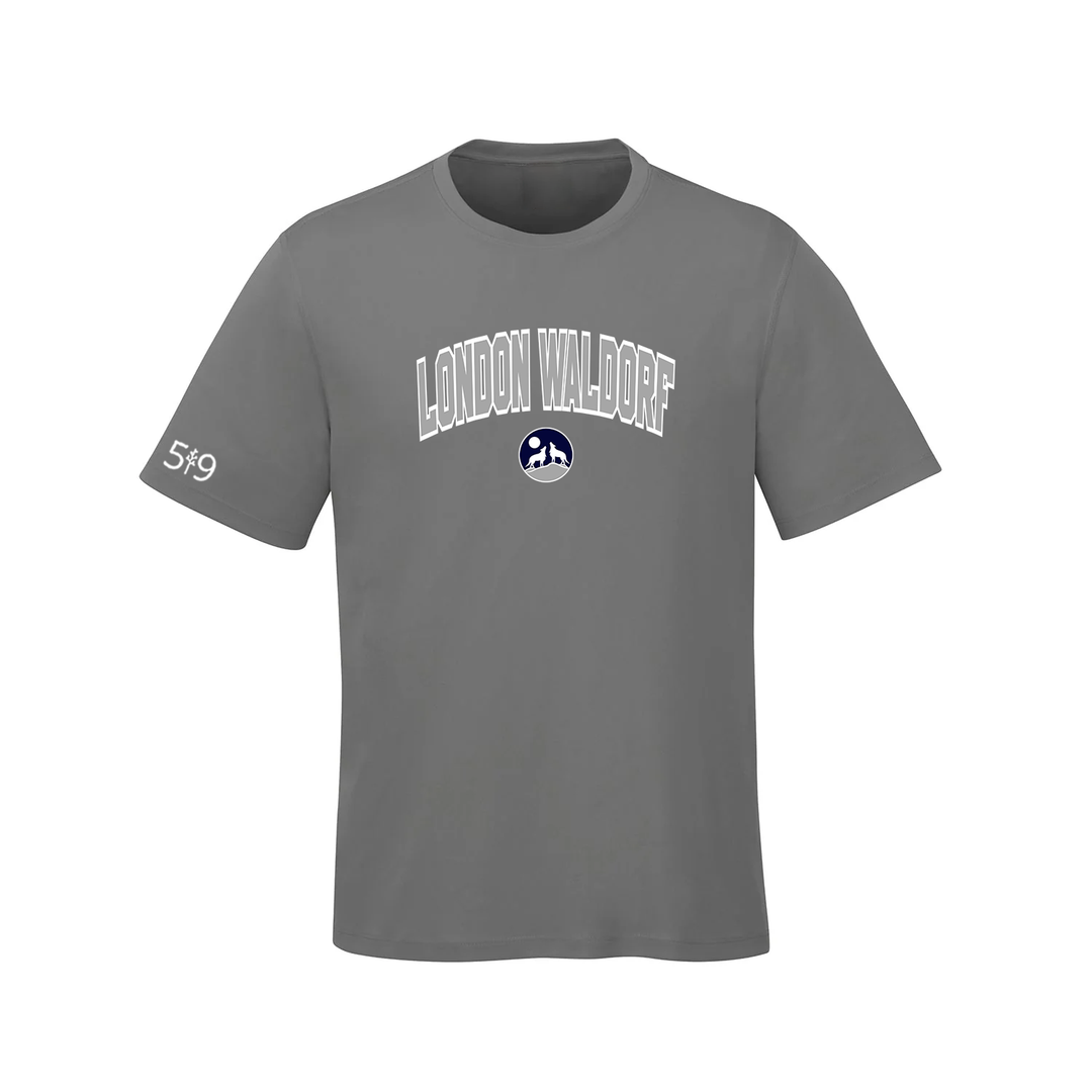 LONDON WALDORF VARSITY ATHLETIC TEE (MENS)
