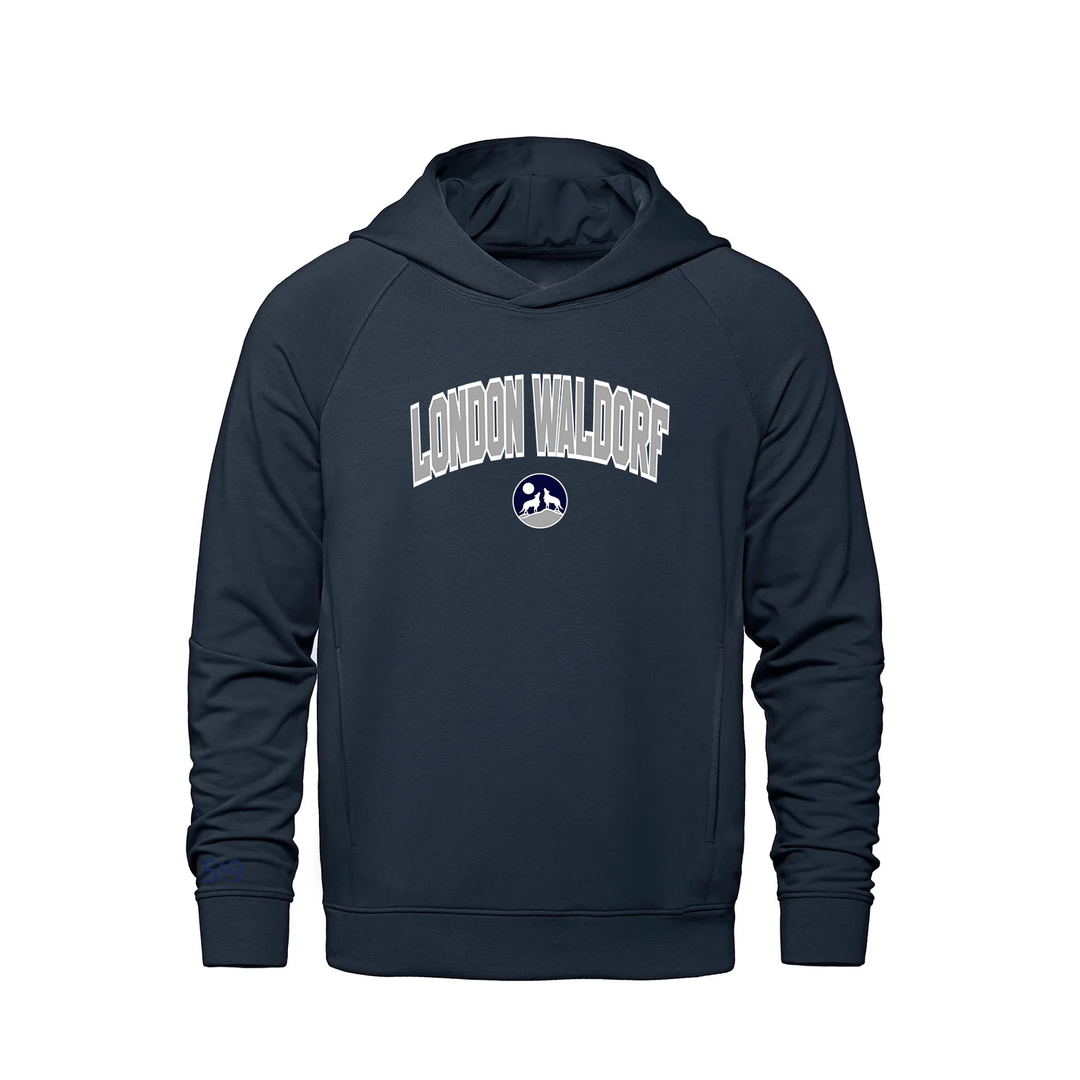LONDON WALDORF VARSITY FRENCH TERRY HOODIE (UNISEX)