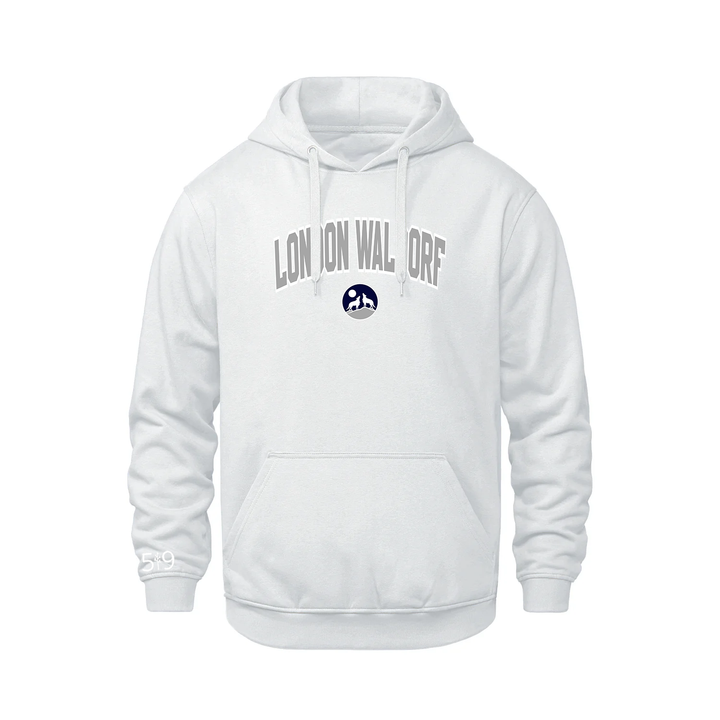 LONDON WALDORF VARSITY HOODIE (UNISEX)
