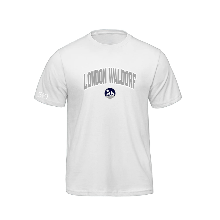 LONDON WALDORF VARSITY TEE (MENS)