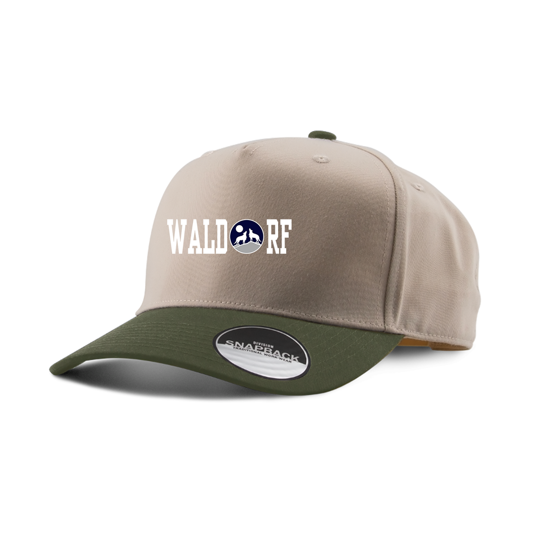 WALDORF EMBROIDERED TWO-TONE PANEL CAP