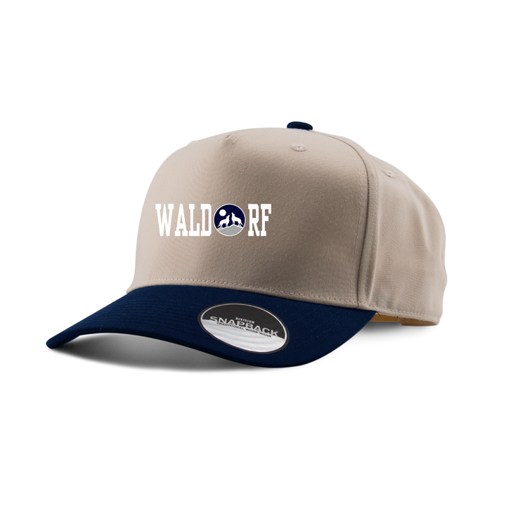WALDORF EMBROIDERED TWO-TONE PANEL CAP