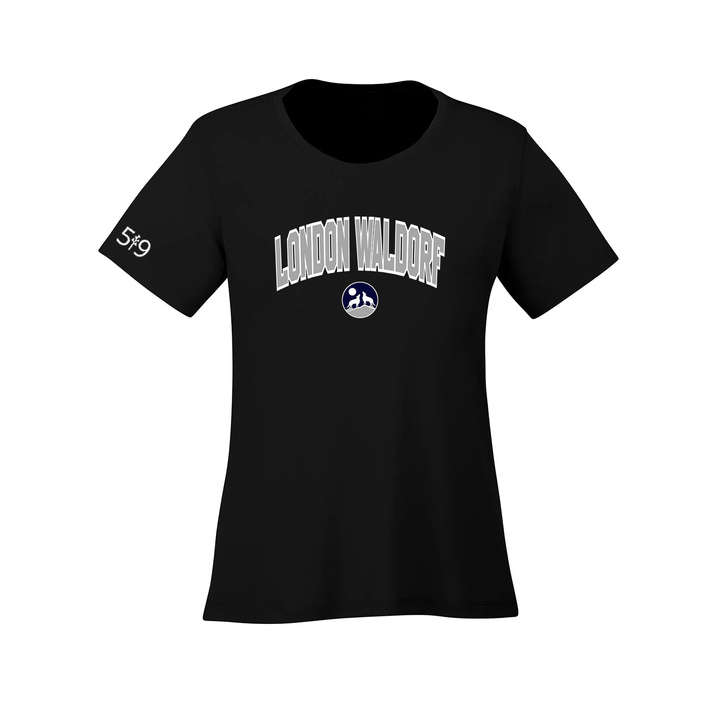 LONDON WALDORF VARSITY ATHLETIC TEE (WOMENS)