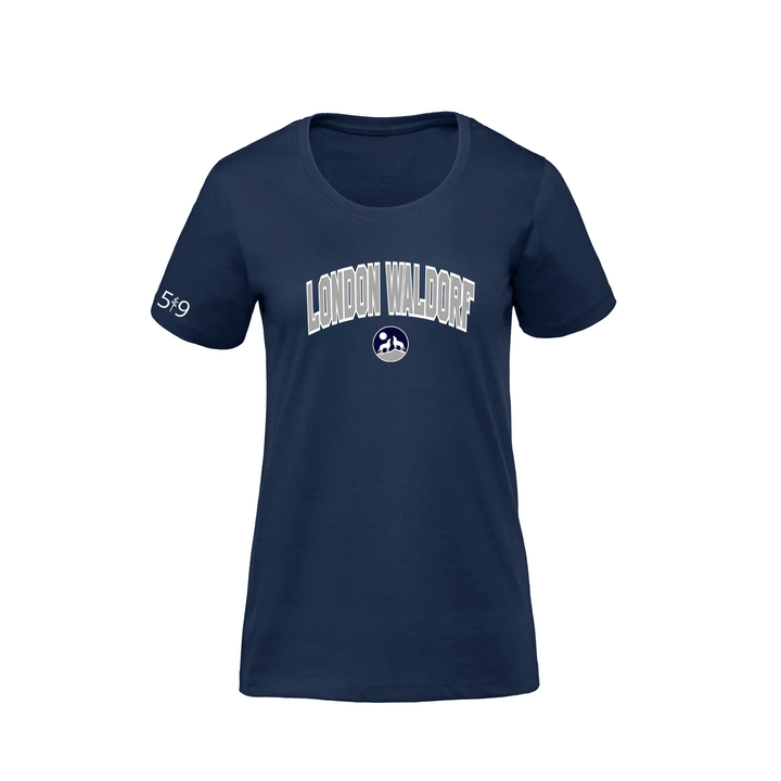 LONDON WALDORF VARSITY PREMIUM TEE (WOMENS)