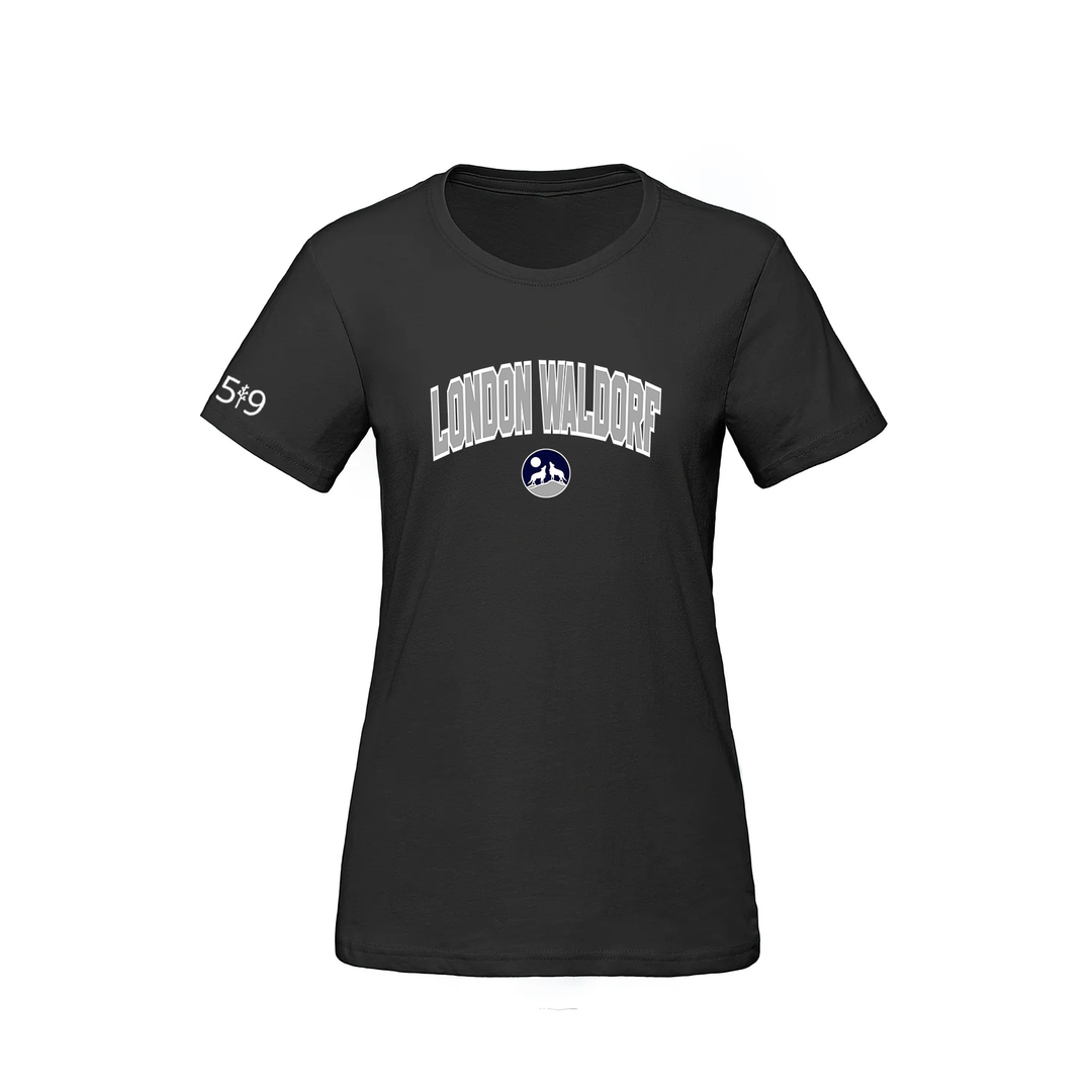 LONDON WALDORF VARSITY TEE (WOMENS)
