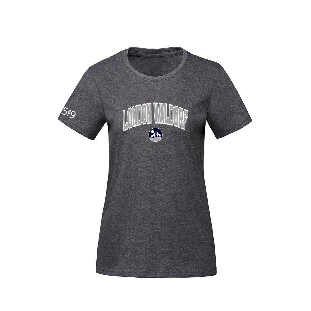 LONDON WALDORF VARSITY TEE (WOMENS)