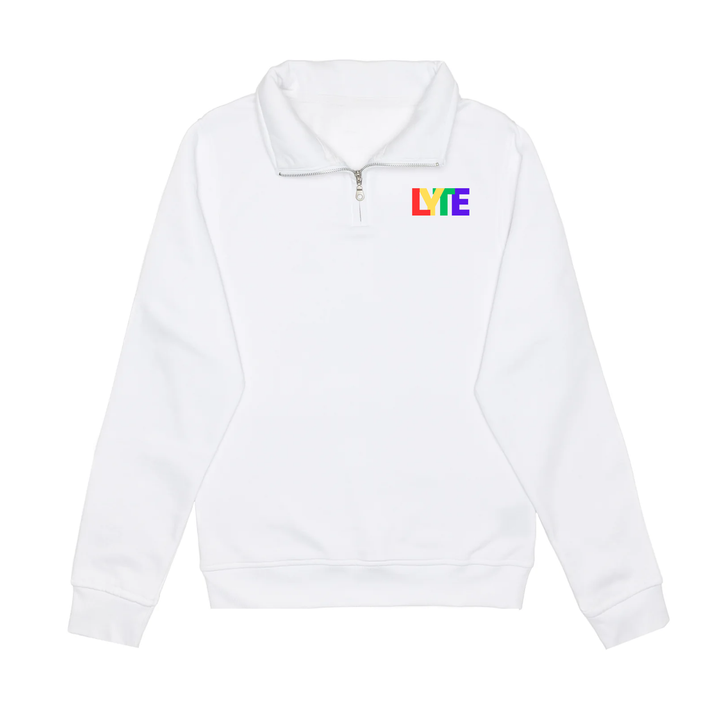 LYTE EMBROIDERED 1/4 ZIP (UNISEX)
