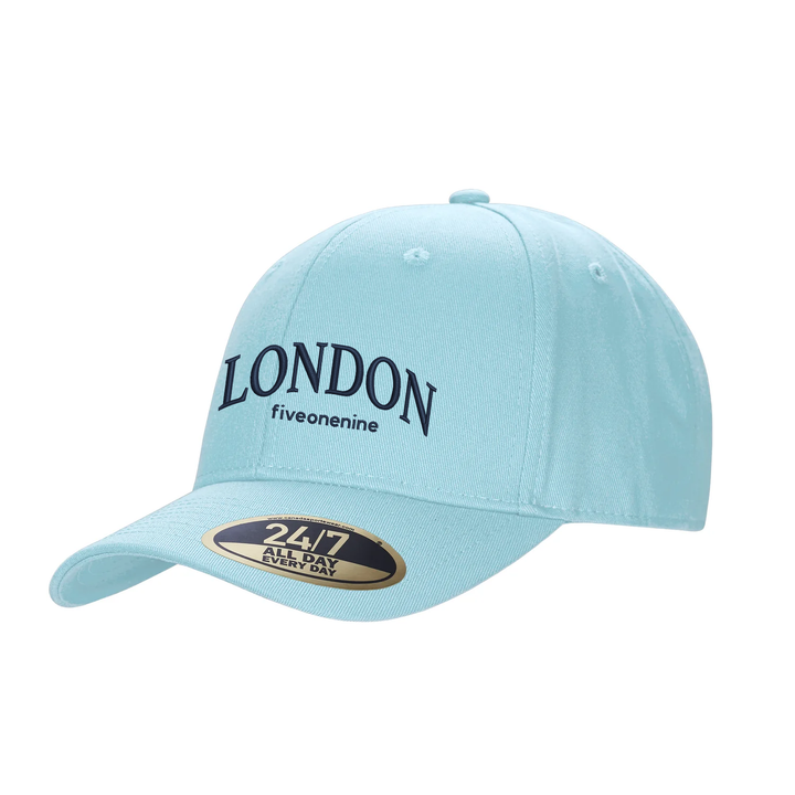 LONDON VARSITY EMBROIDERED SNAPBACK CAP