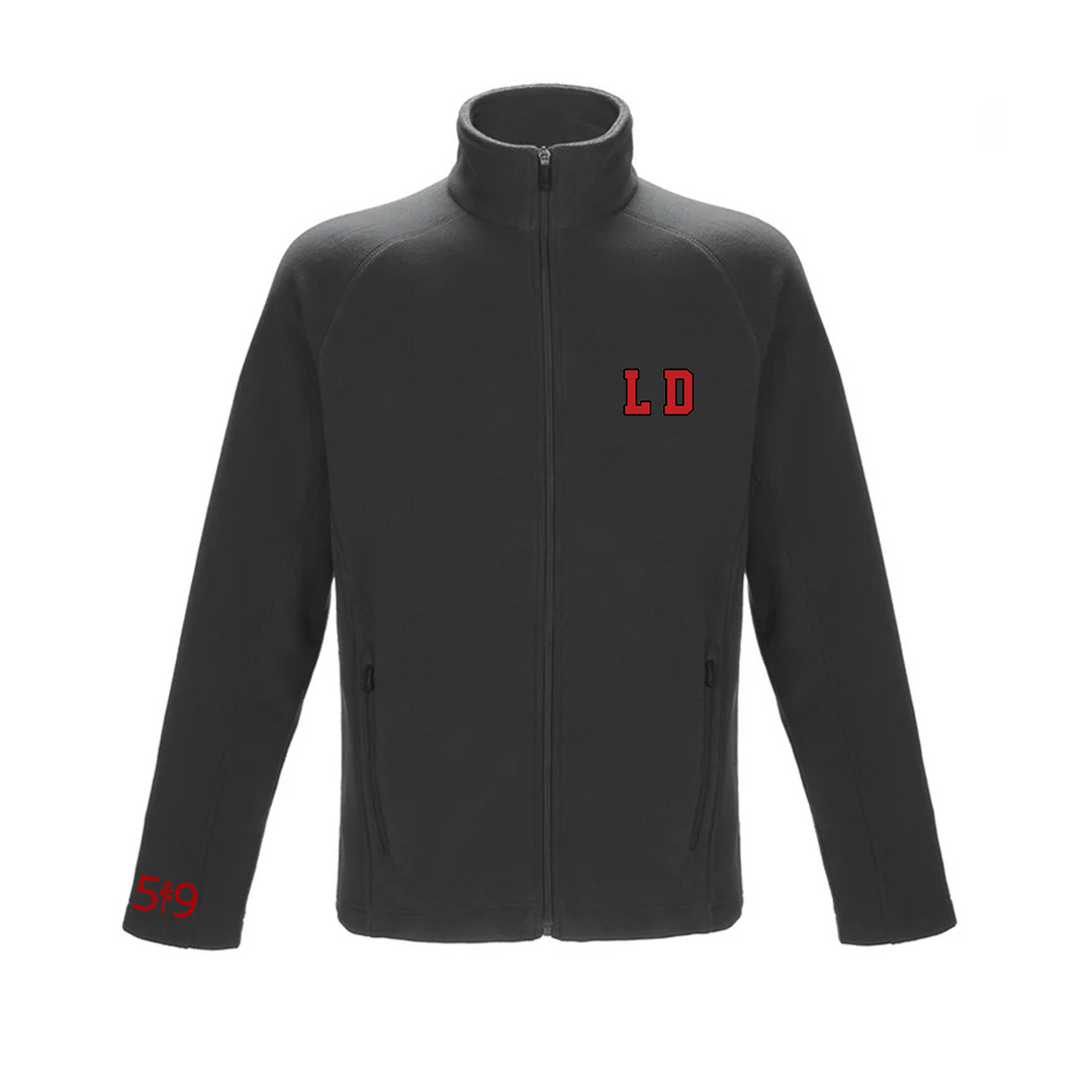 LORD DORCHESTER EMBROIDERED MICROFLEECE ZIP-UP (MENS)