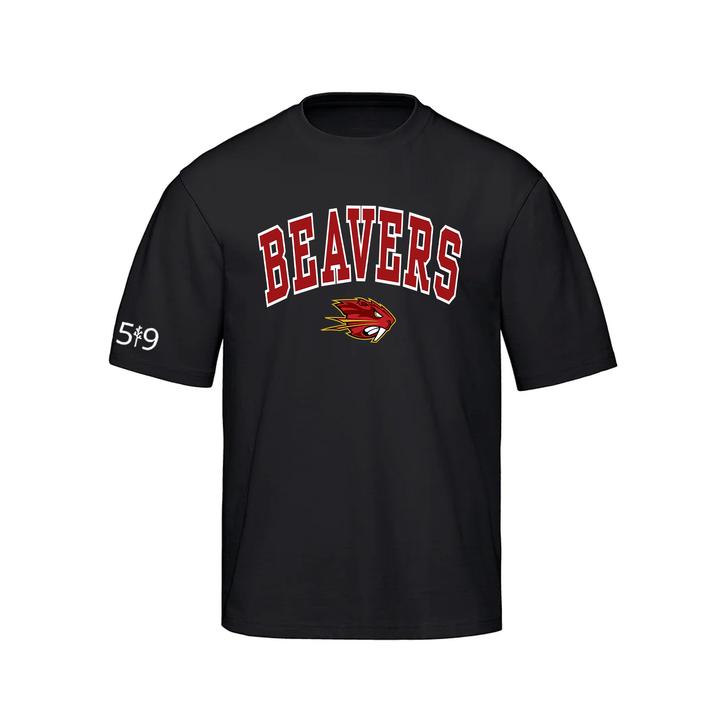 BEAVERS VARSITY OVERSIZED TEE (UNISEX)