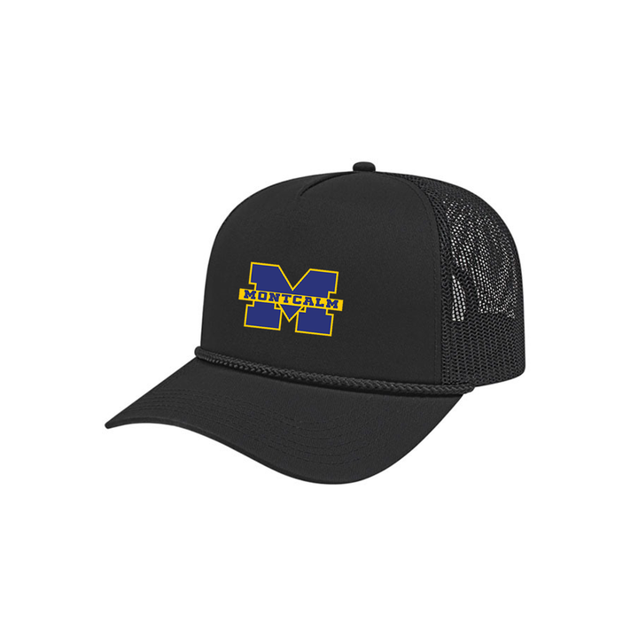 MONTCALM EMBROIDERED ROPE TRUCKER CAP