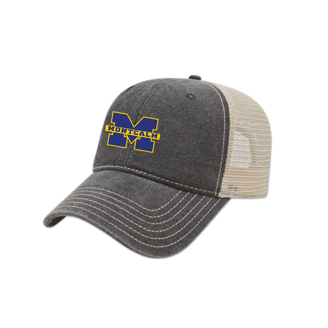 MONTCALM EMBROIDERED VINTAGE TRUCKER CAP
