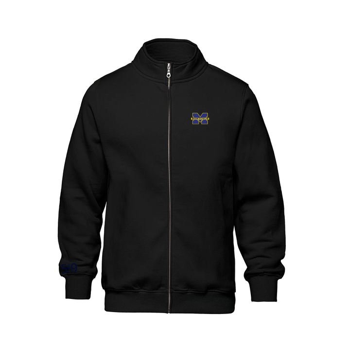 MONTCALM EMBROIDERED ZIP-UP SWEATER (UNISEX)