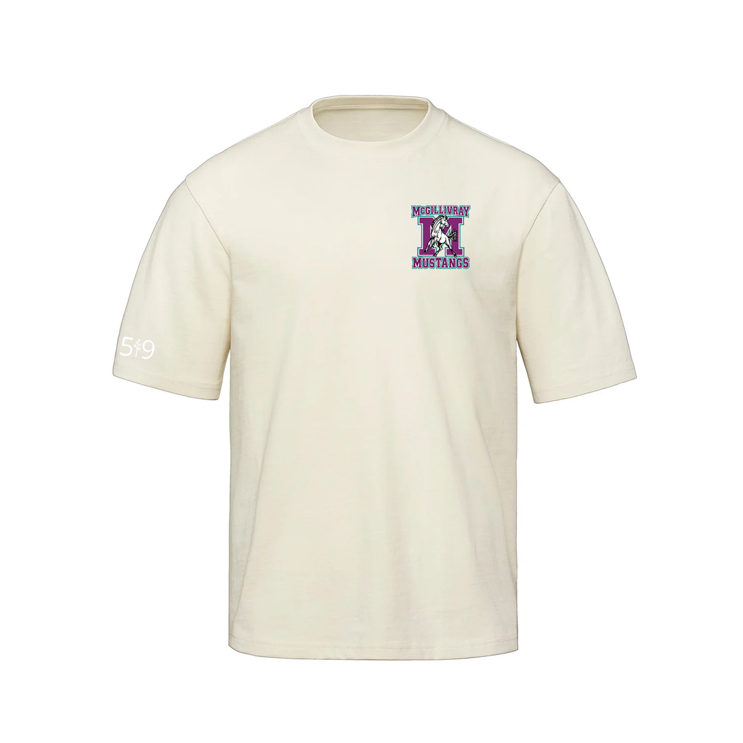 MCGILLIVRAY CREST OVERSIZED TEE (UNISEX)