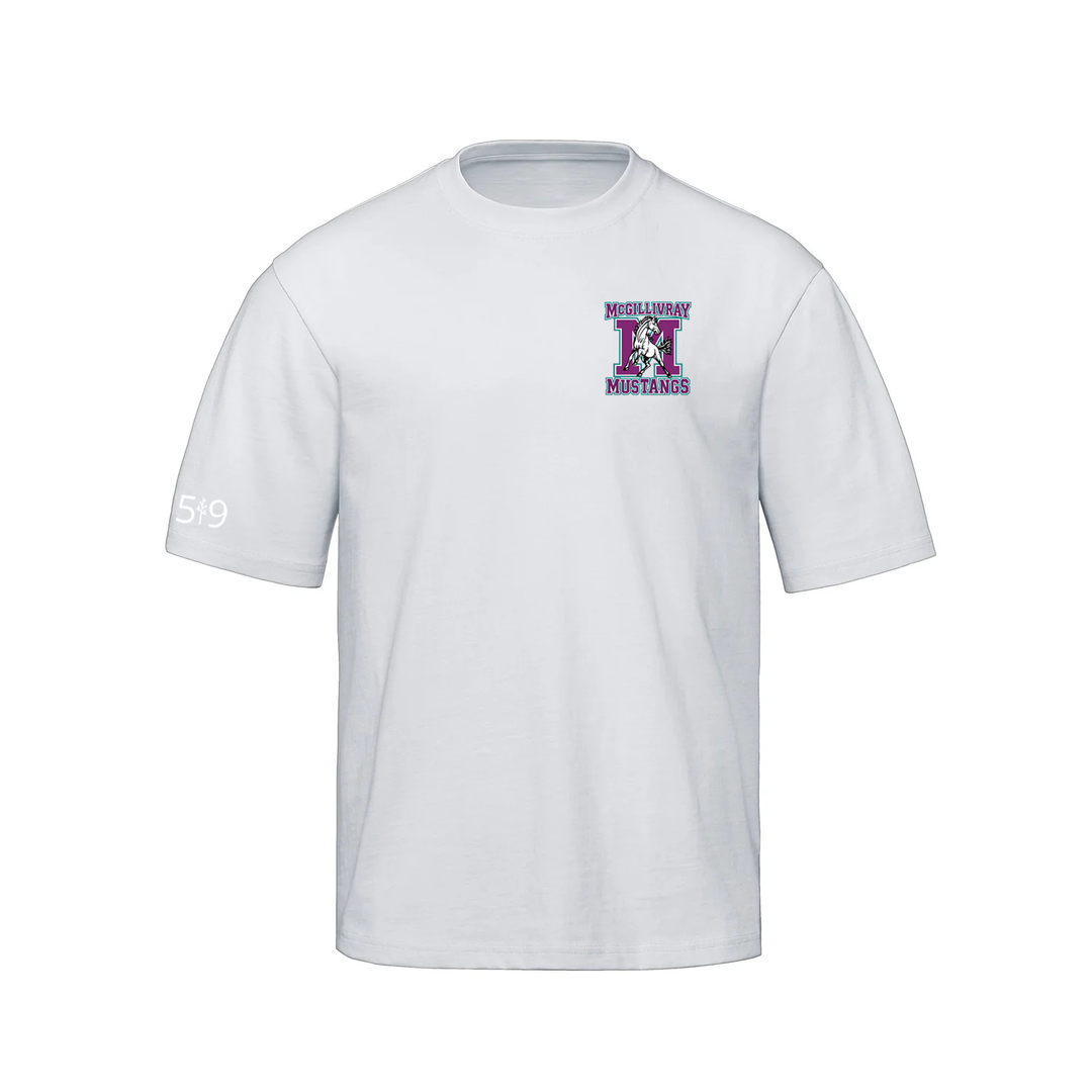 MCGILLIVRAY CREST OVERSIZED TEE (UNISEX)