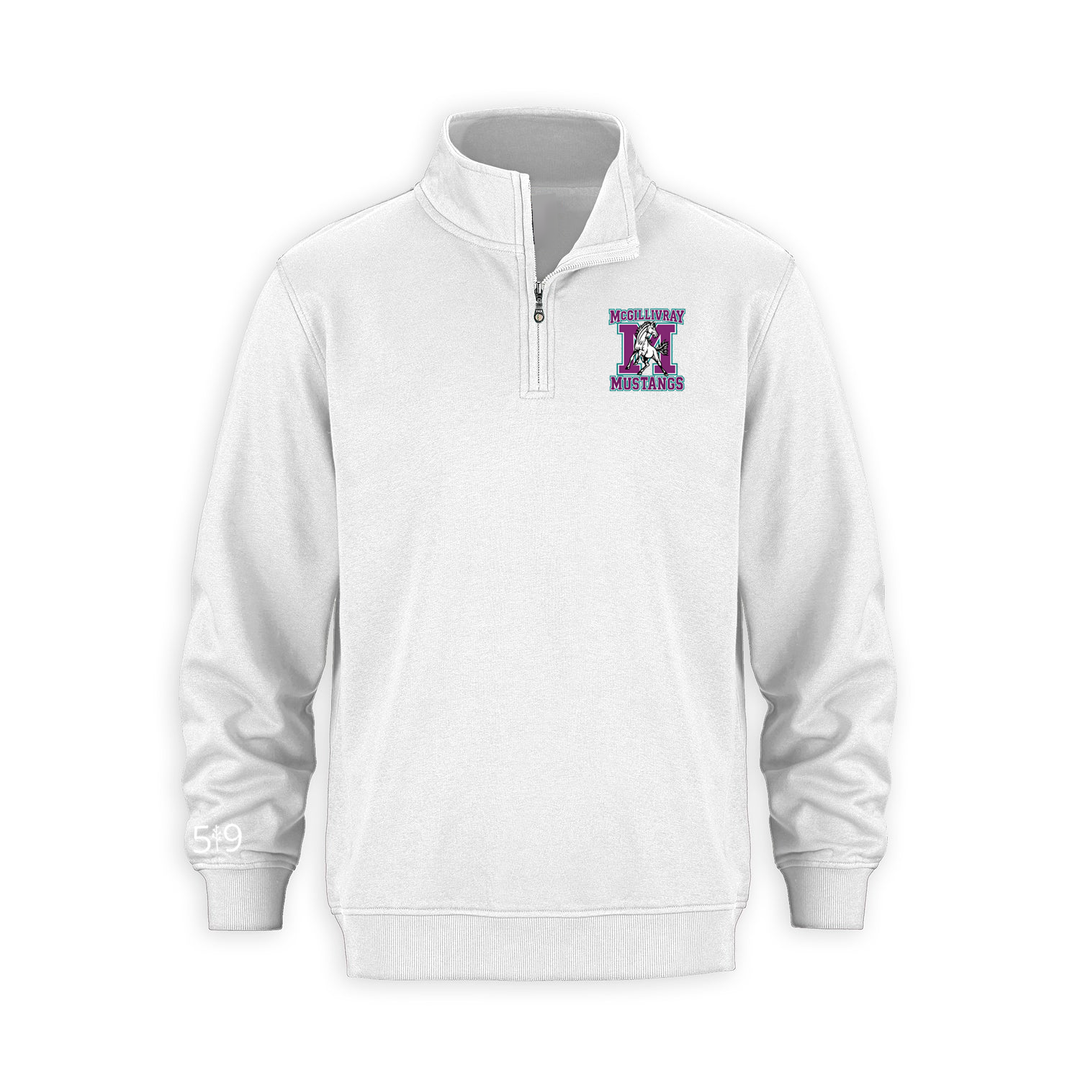 MCGILLIVRAY CREST 1/4 ZIP (UNISEX)