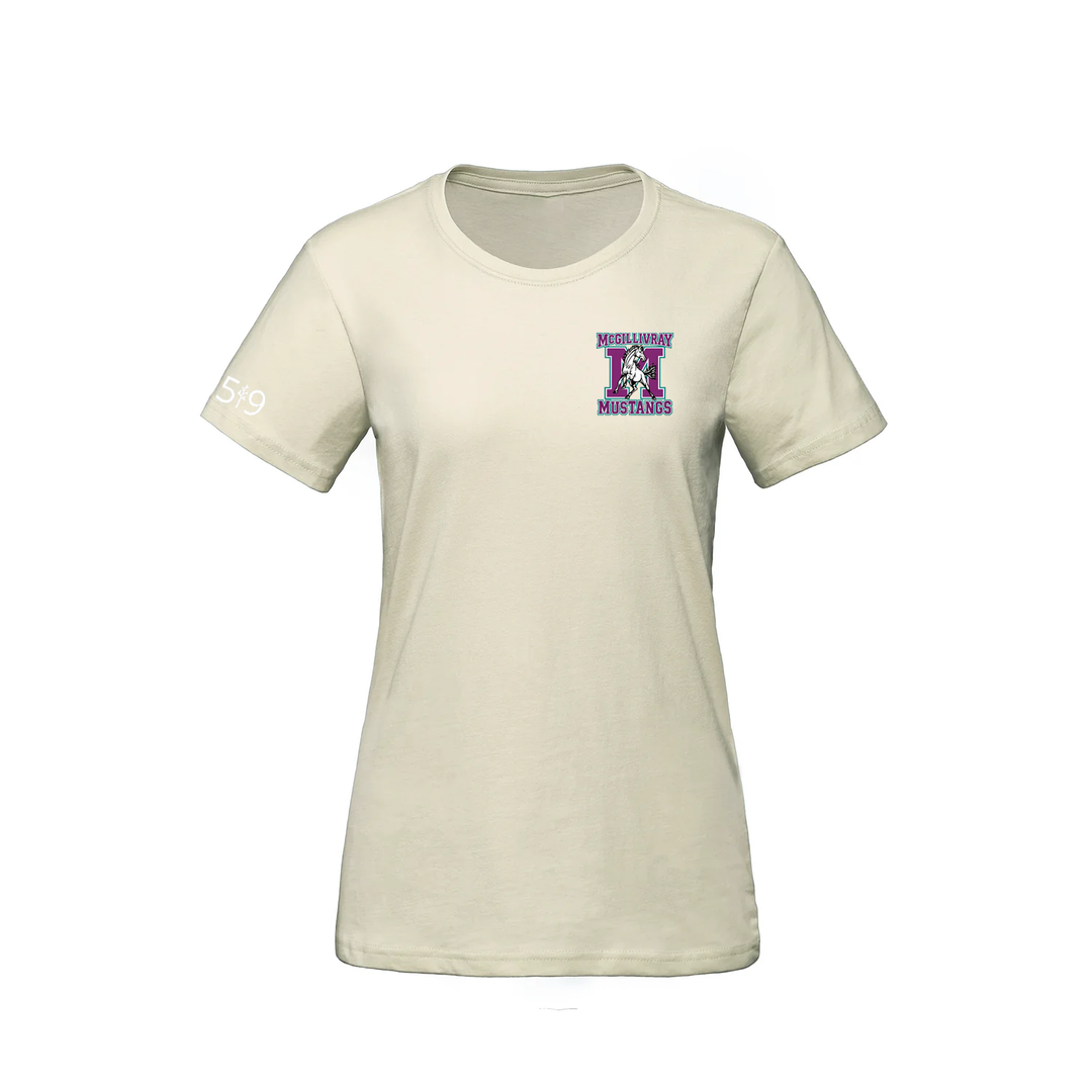 MCGILLIVRAY CREST TEE (WOMENS)