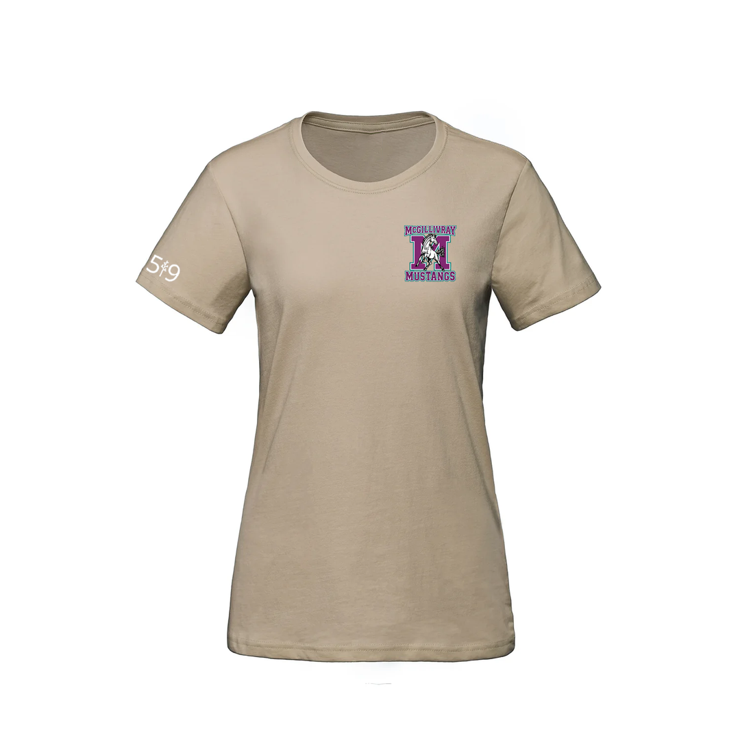 MCGILLIVRAY CREST TEE (WOMENS)
