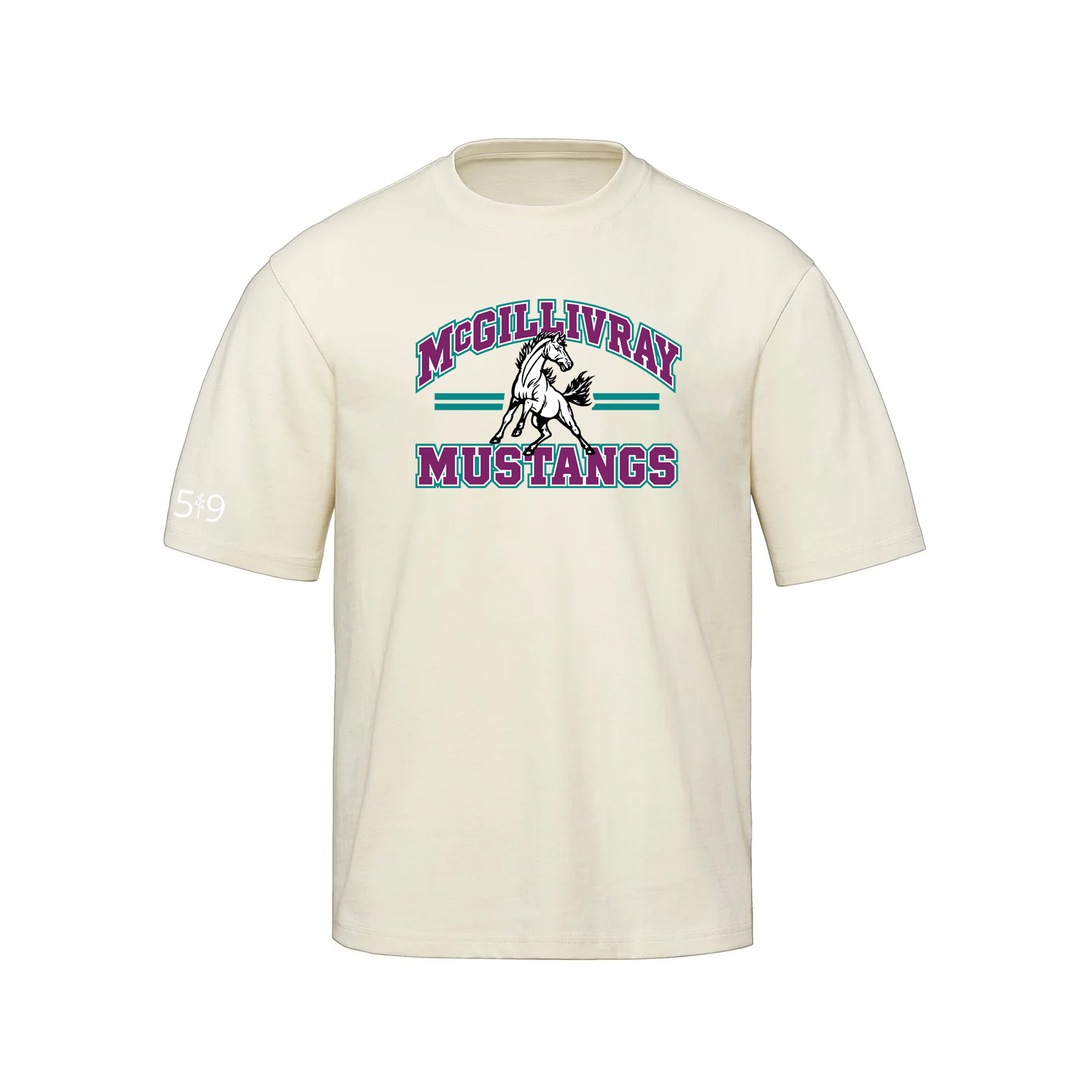 MCGILLIVRAY VARSITY OVERSIZED TEE (UNISEX)