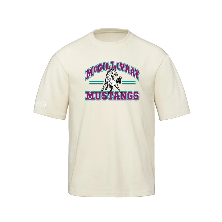 MCGILLIVRAY VARSITY OVERSIZED TEE (UNISEX)