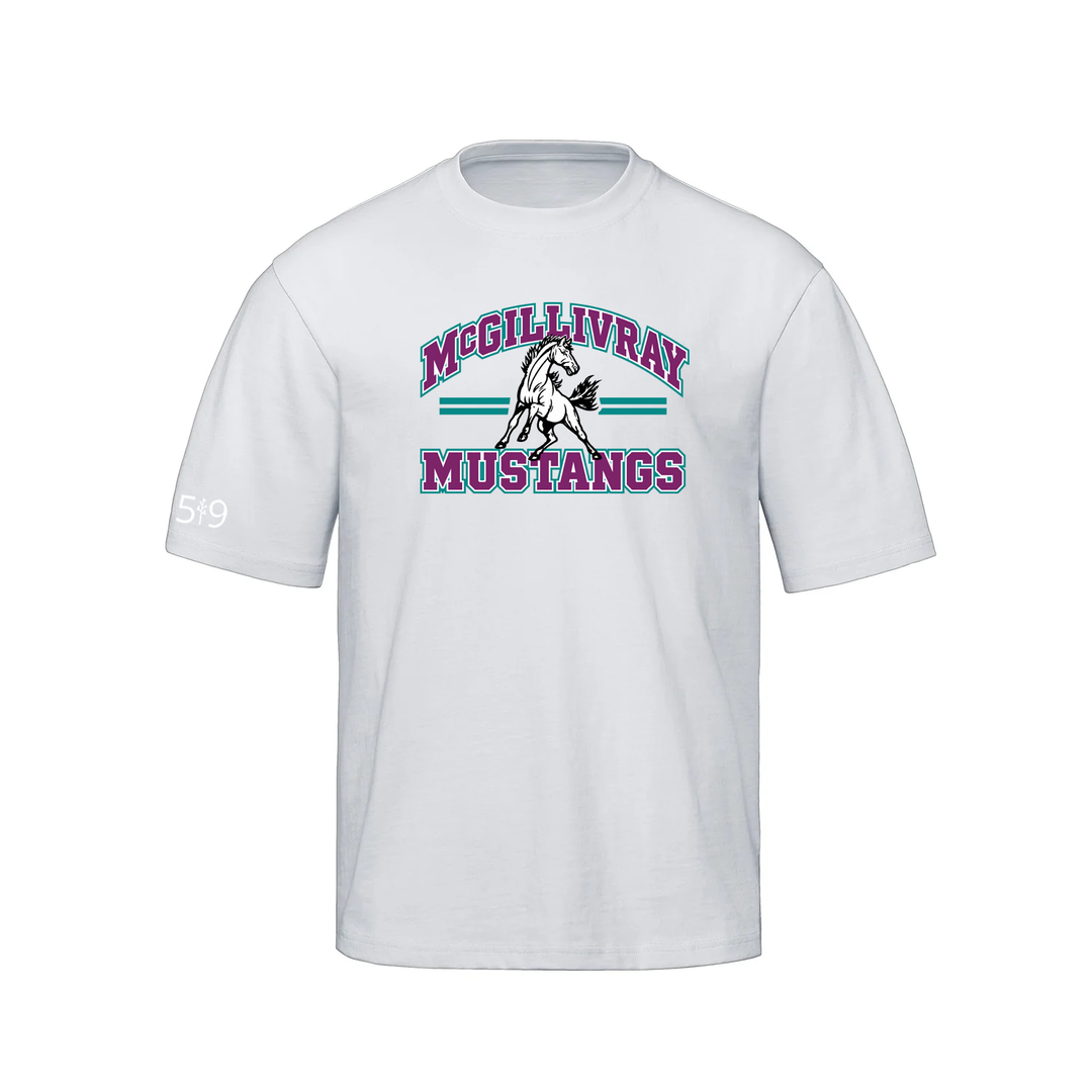 MCGILLIVRAY VARSITY OVERSIZED TEE (UNISEX)