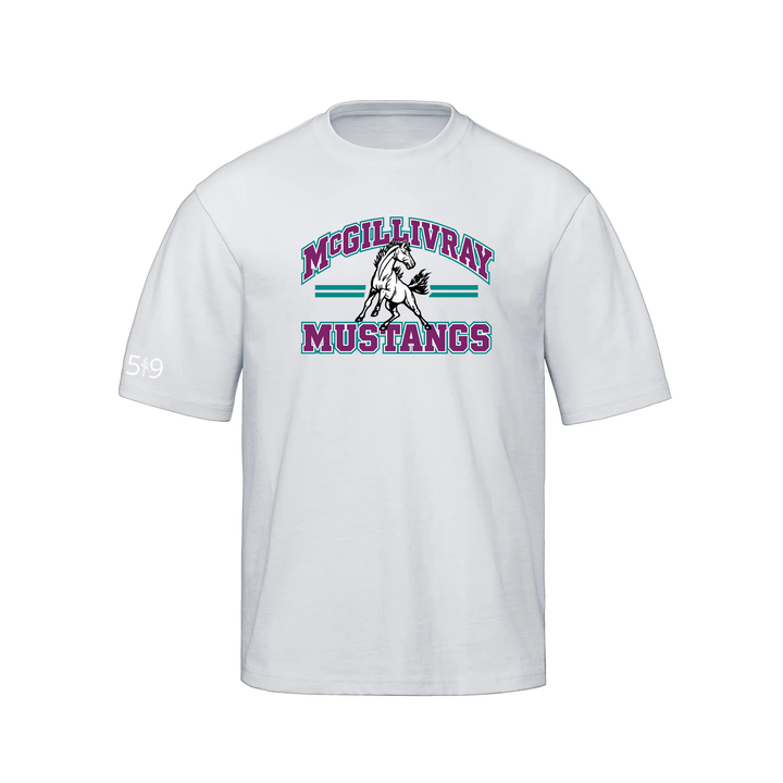 MCGILLIVRAY VARSITY OVERSIZED TEE (UNISEX)
