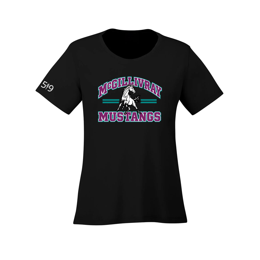 MCGILLIVRAY VARSITY ATHLETIC TEE (WOMENS)