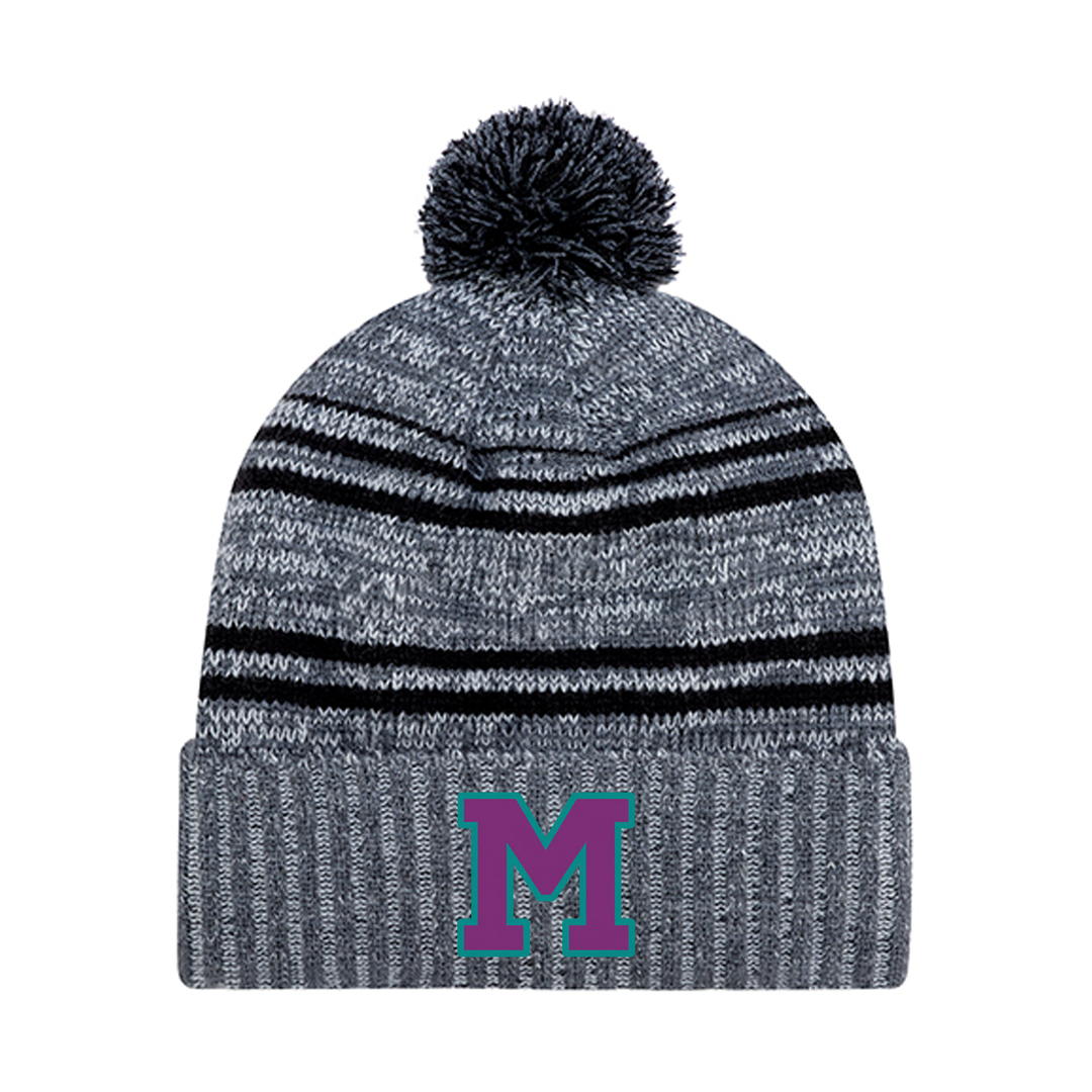 MCGILLIVRAY EMBROIDERED POM-POM TOQUE