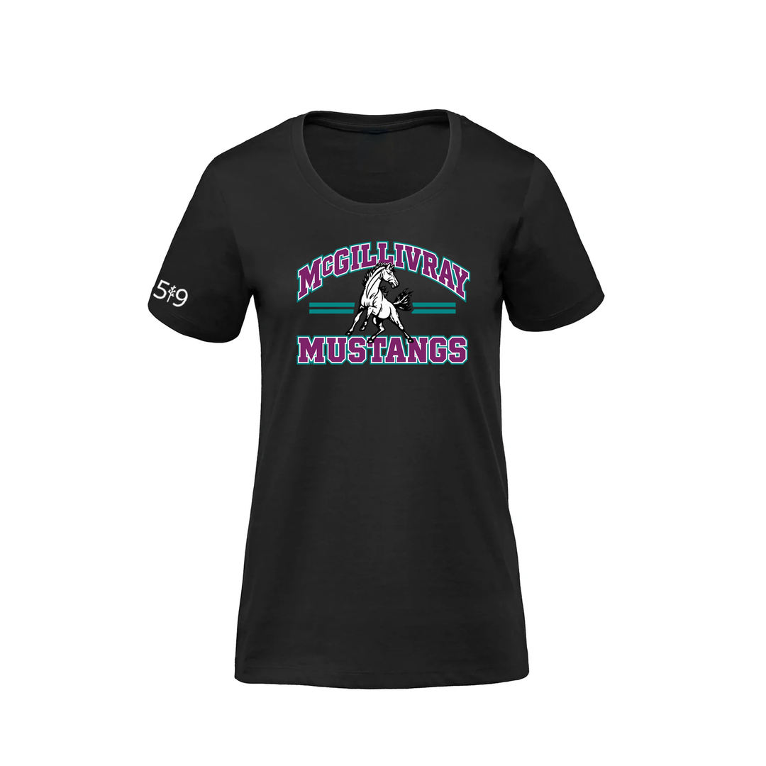 MCGILLIVRAY VARSITY PREMIUM TEE (WOMENS)
