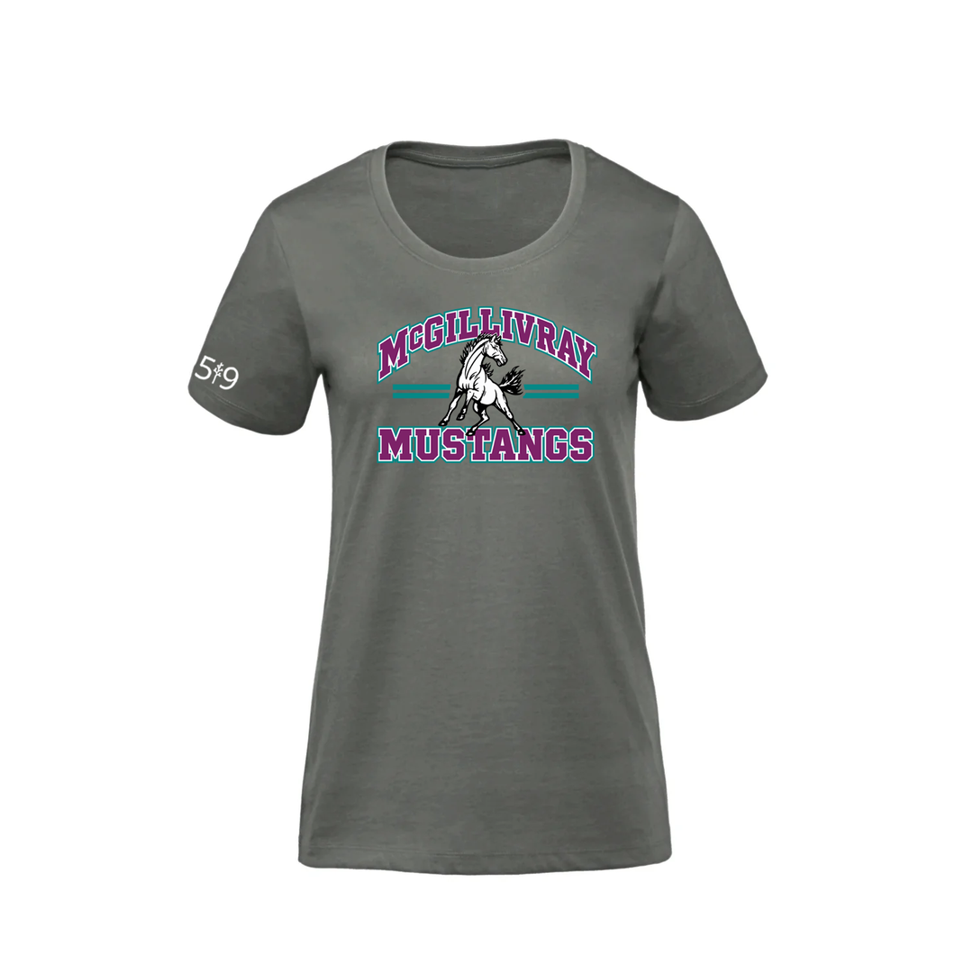 MCGILLIVRAY VARSITY PREMIUM TEE (WOMENS)