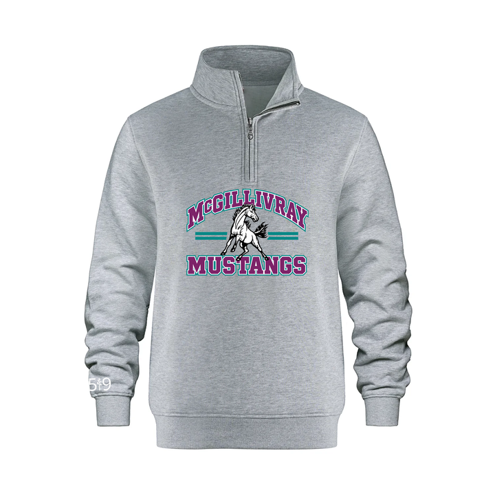 MCGILLIVRAY VARSITY 1/4 ZIP (UNISEX)