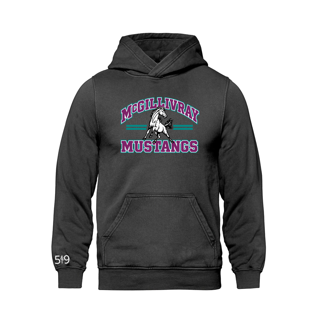 MCGILLIVRAY VARSITY RETRO HOODIE (UNISEX)