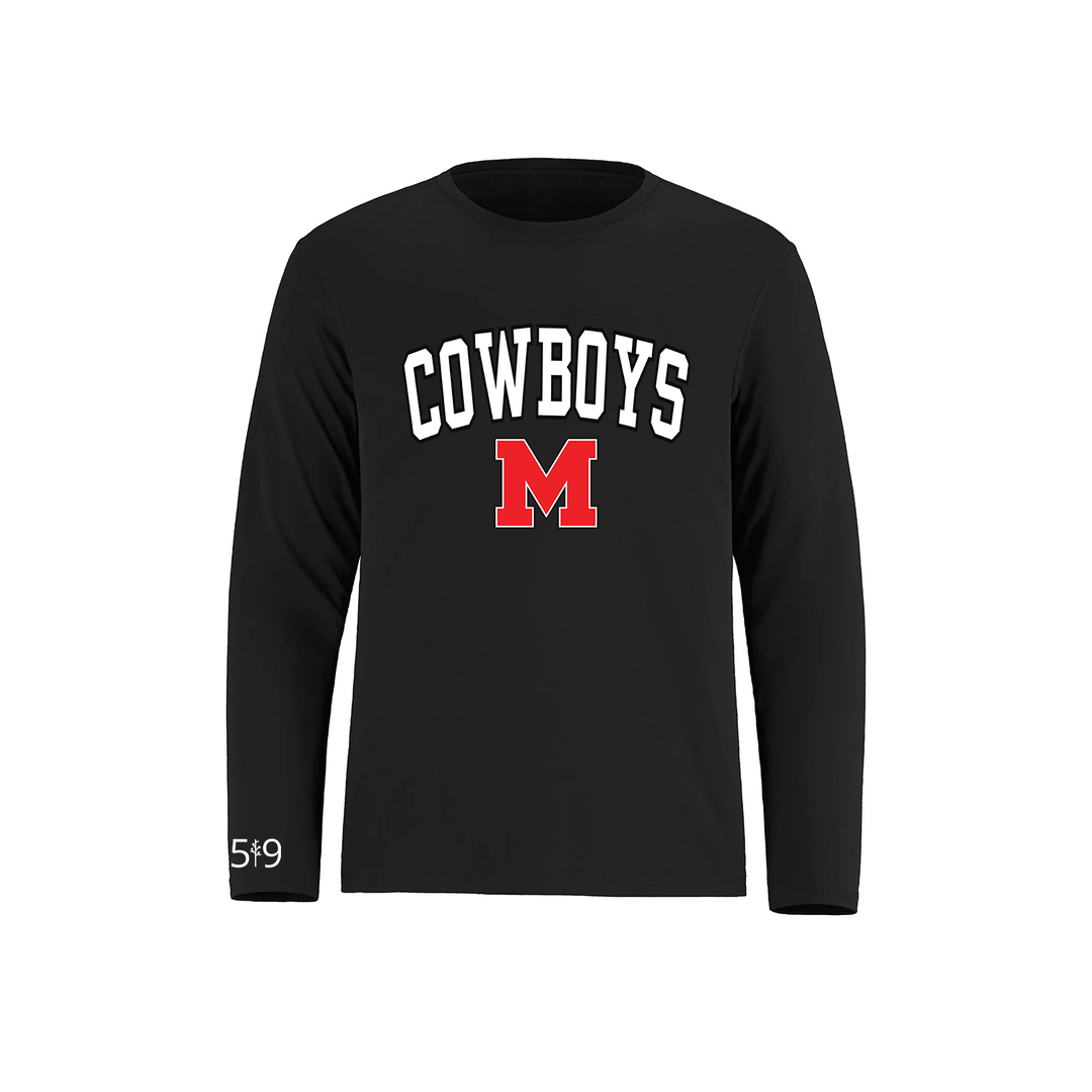 COWBOYS VARSITY ATHLETIC LONG SLEEVE (UNISEX)