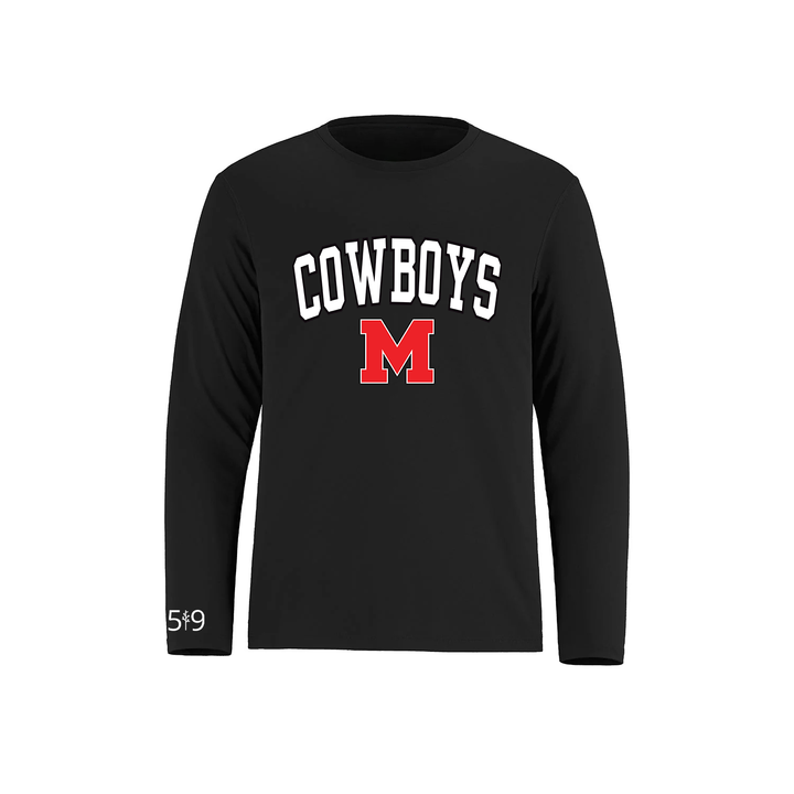 COWBOYS VARSITY ATHLETIC LONG SLEEVE (UNISEX)